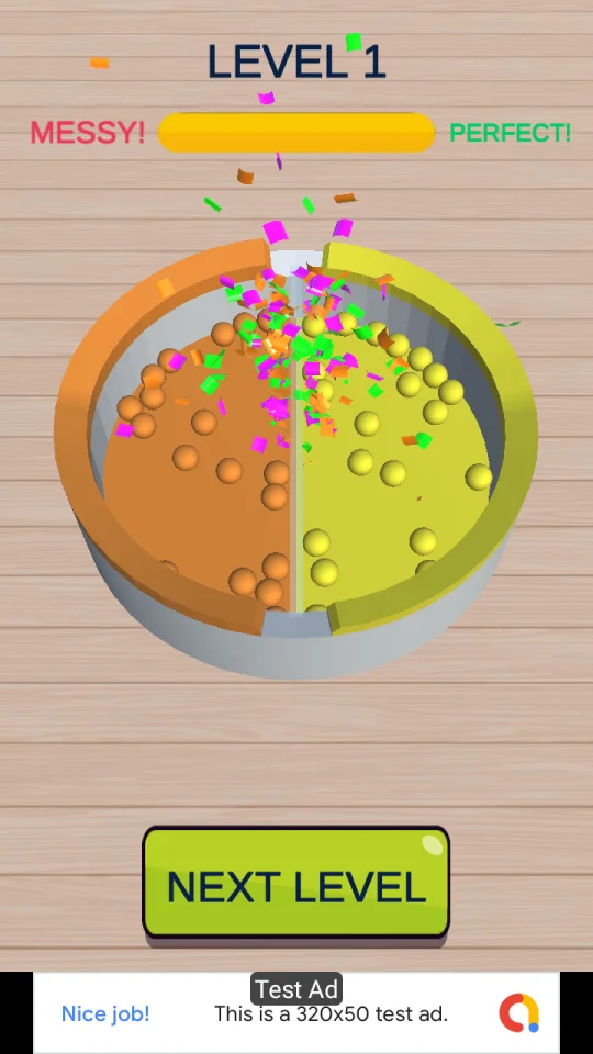 Bead Sort Puzzle Source Code AdMob — screenshot 2