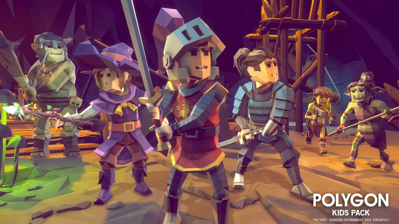 POLYGON Kids - Low Poly 3D Art by Synty — screenshot 9