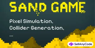 Falling Sand Game Template - Pixel Simulation