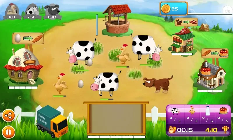 Frenzy Farming, Time Management Game Kit — screenshot 3