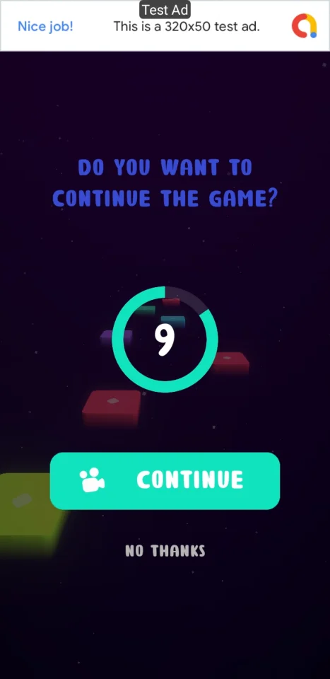Ball Hop (Unity Game + AdMob + GDPR) — screenshot 3