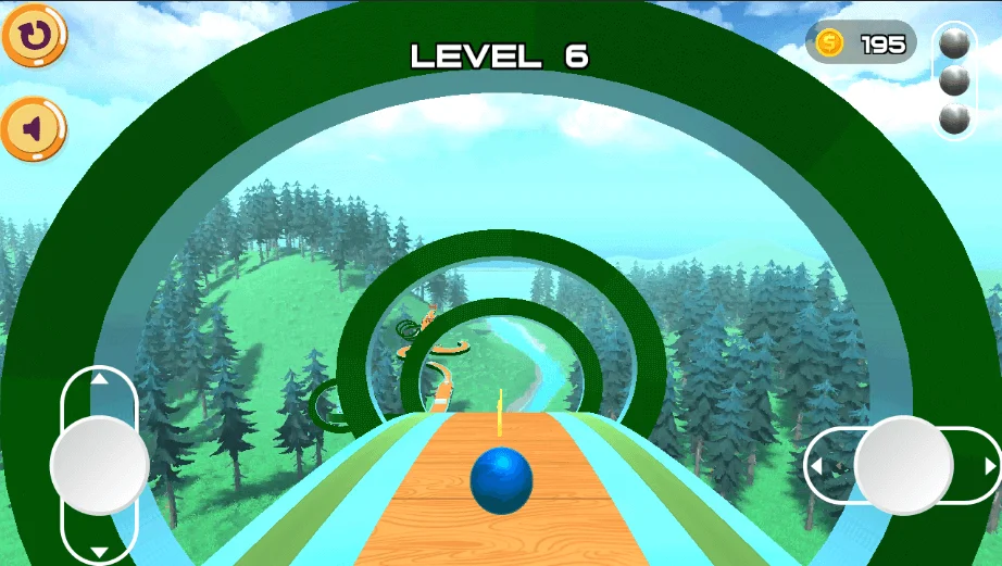 Top Trending Sky Rolling Going Balls 3D Game Unity Template + AdMob Ads — screenshot 1