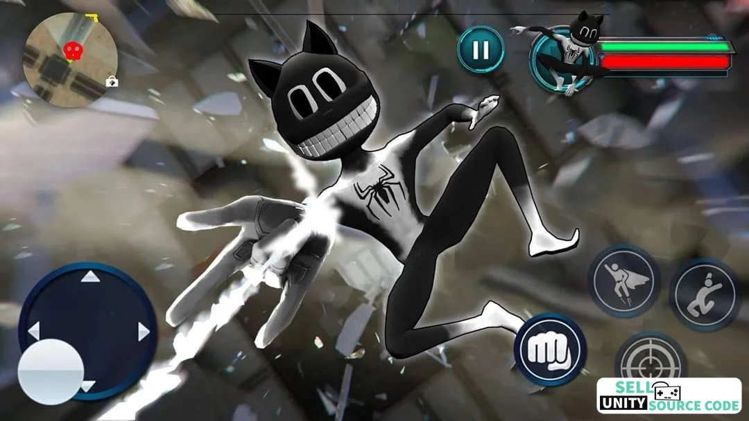 Spider Cartoon Cat — screenshot 2