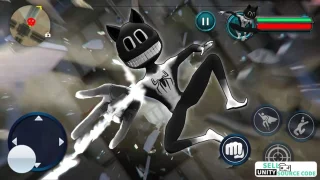 Spider Cartoon Cat