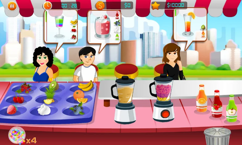 Fruit Juice Maker, Complete Time Management Game Kit — screenshot 1