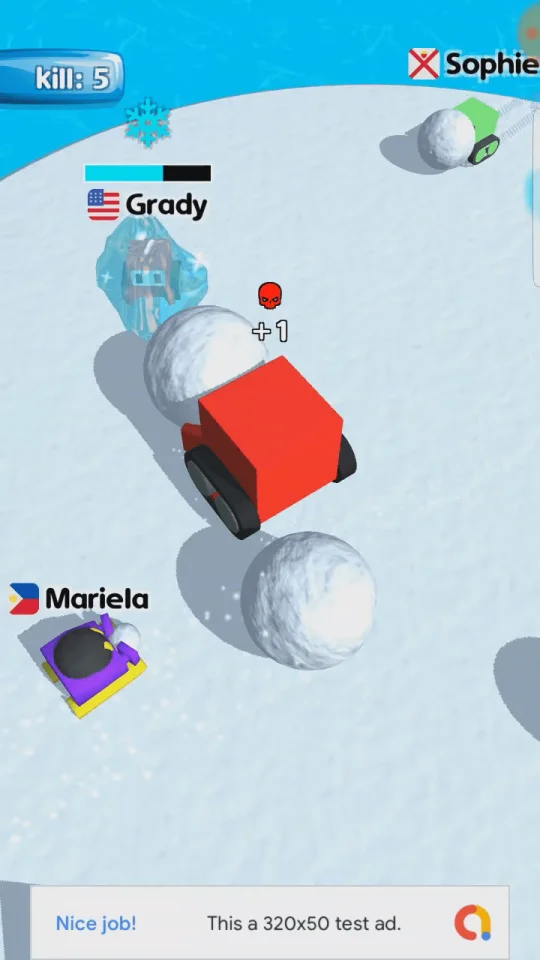 Snowbattle.io – Snow Ball Fights! — screenshot 2