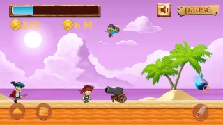 Pirate Run Away Unity Source Code