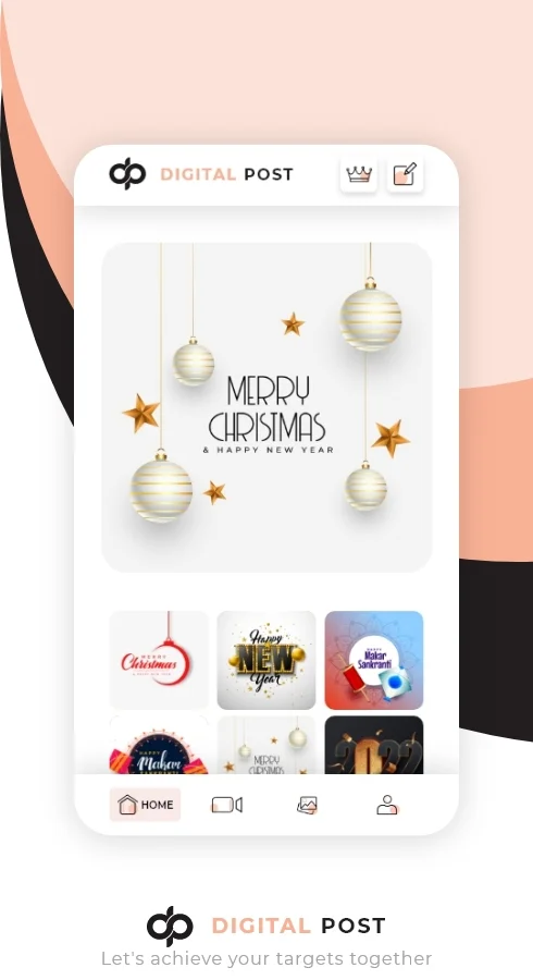 AdBanao, Digital POSTER Hub or Brandspot 365 Clone - Festival Poster Maker — screenshot 6