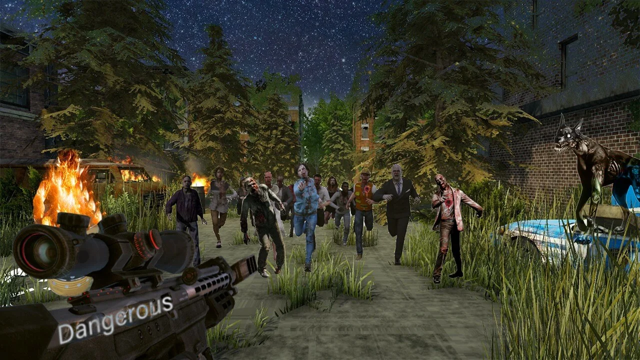 Zombie in to Dead: Zombie Survival Shooter 2021 — screenshot 1