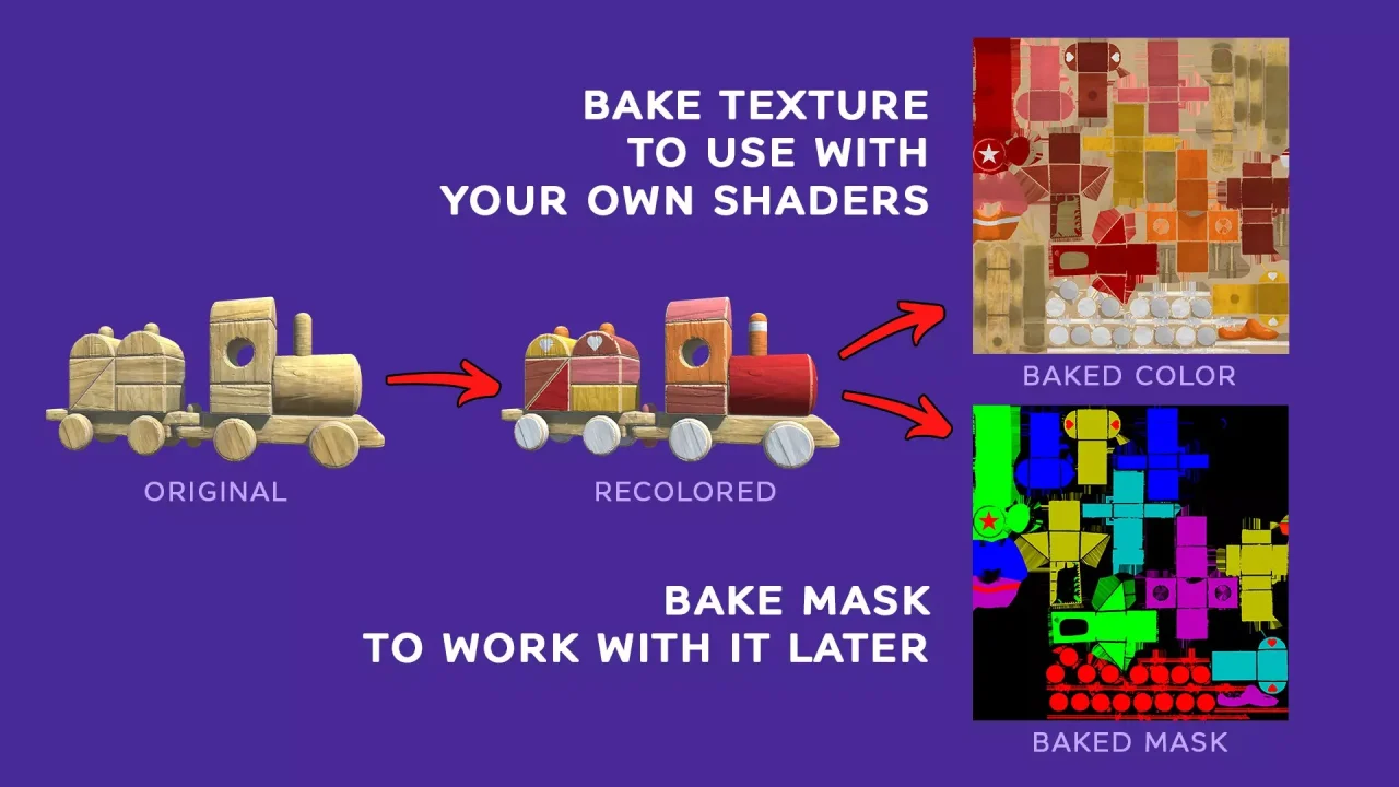 Colorinchis - Recolor at Runtime and Bake Textures Tool — screenshot 7