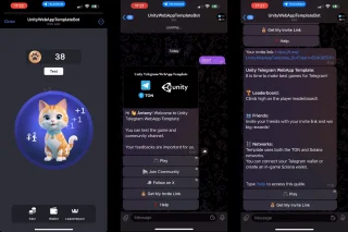 Telegram WebApp Template Unity