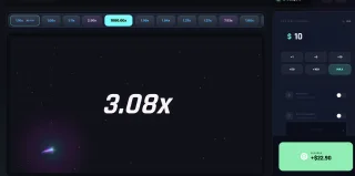 Professional Crash Game Engine React 18, Vite & Tailwind CSS