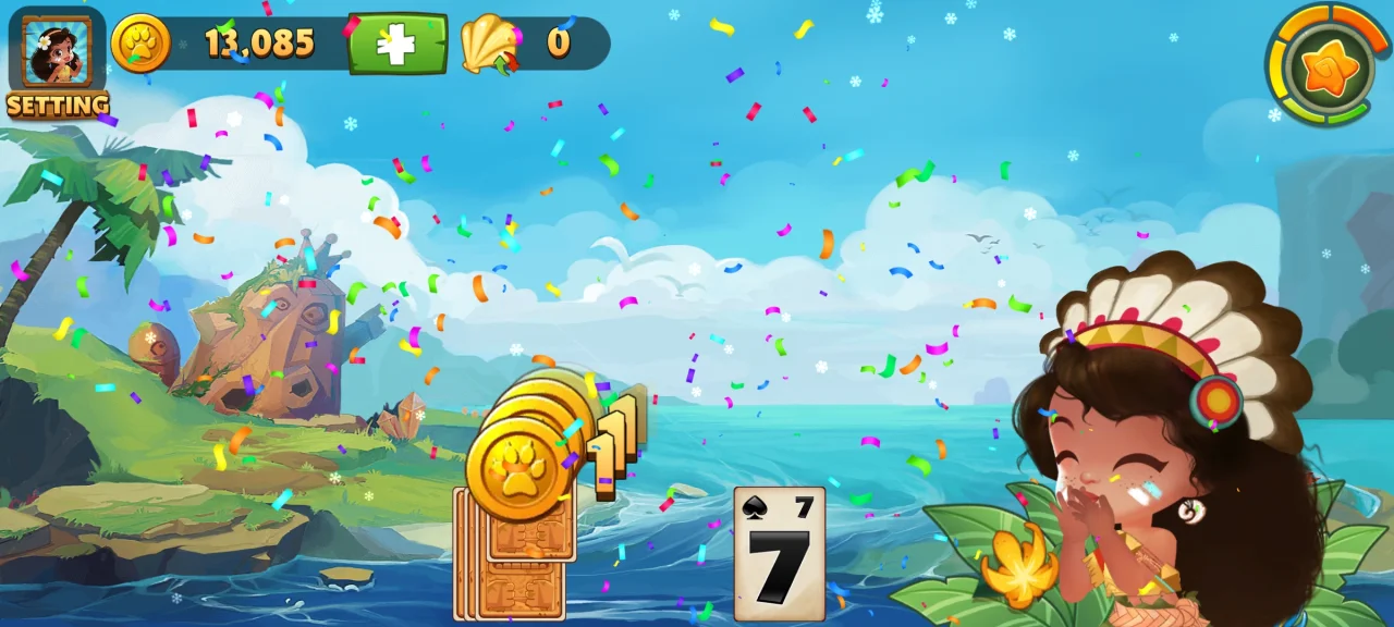 Solitaire Adventure Tripeaks — screenshot 2