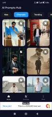 AI Prompts Hub with AdMob Facebook Ads Android