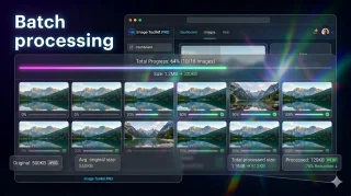 Image Toolkit Pro Compress, Convert & Resize Images (No Backend)