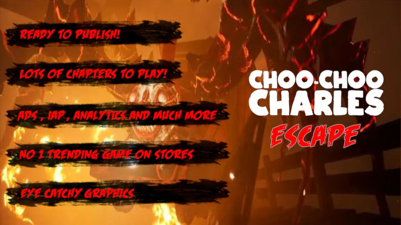 Choo Choo Charles Escape – Full Project — screenshot 5