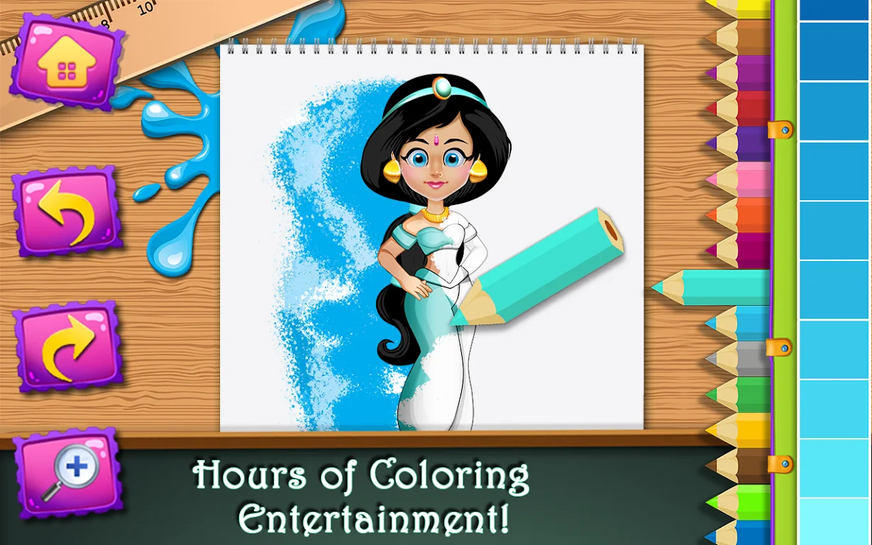 Princess Coloring Books — screenshot 4
