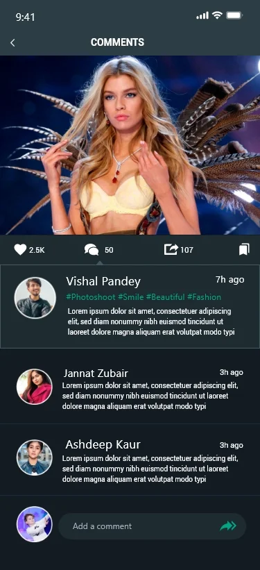 Flutter - TikTok Clone | Triller Clone & Short Video Streaming Mobile App for Android & iOS — screenshot 3