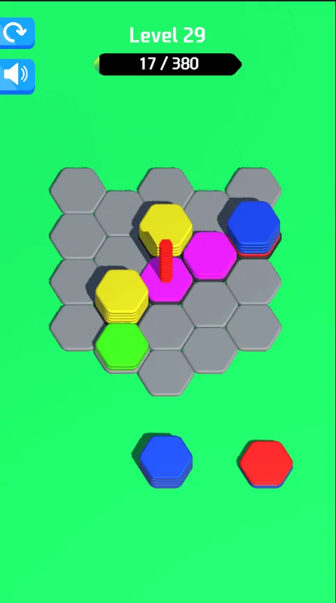 Hexa Sort 3D Puzzle — screenshot 1