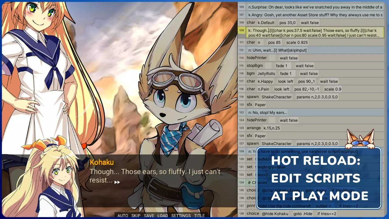 Naninovel Visual Novel Engine — screenshot 1