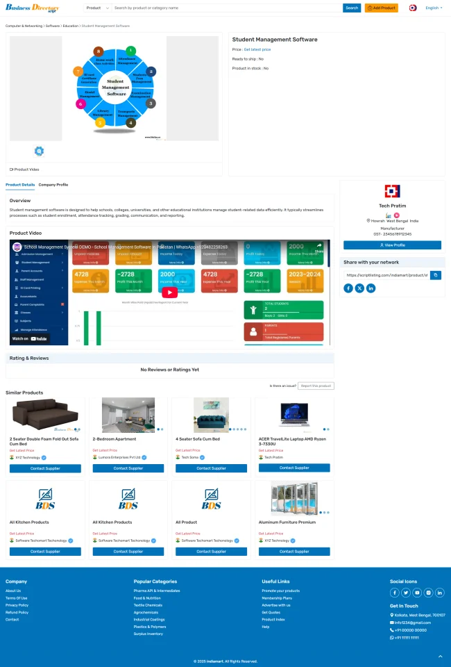 Business Directory Script — screenshot 4