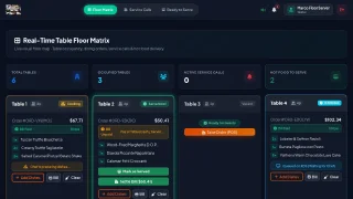 FeastFlow - Multi-Restaurant Food SaaS & POS