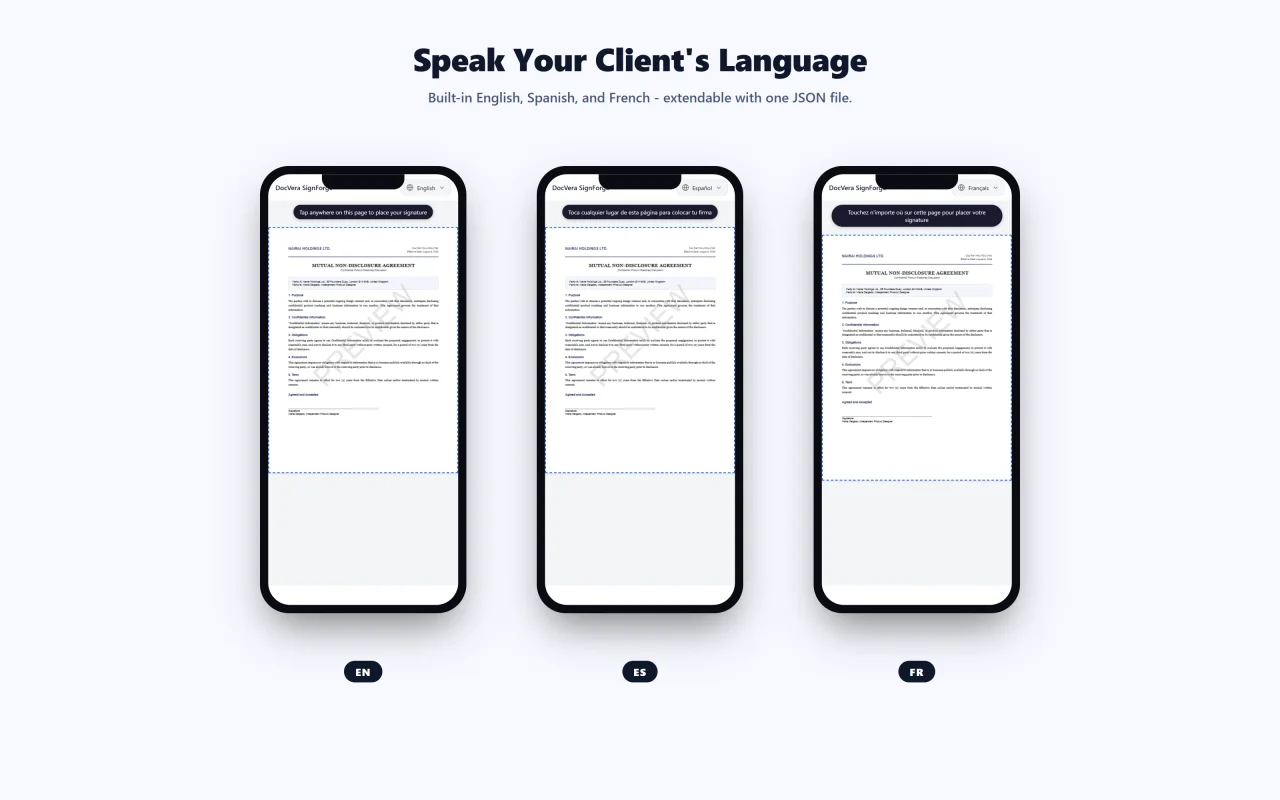 DocVera SignForge - PHP PDF eSignature — screenshot 8