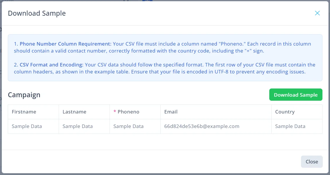 WhatsBot - WhatsApp Marketing, Bot, Chat & AI Personal Assistant Module for Perfex CRM — screenshot 3
