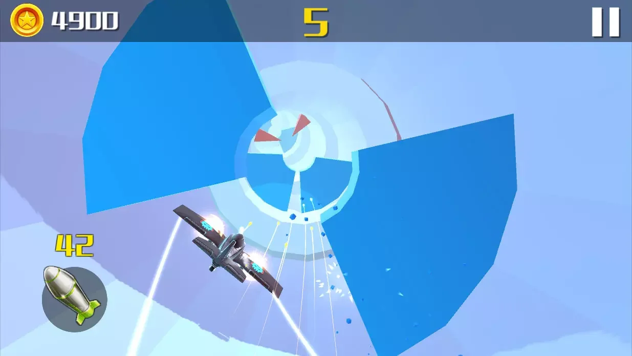 Plane in Hole 3D Low Poly — screenshot 2