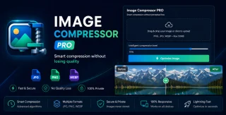 Image Compressor Pro Smart JPG PNG WEBP Optimizer Tool