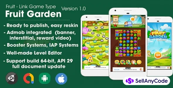 Fruit Garden – Unity Template Project — cover
