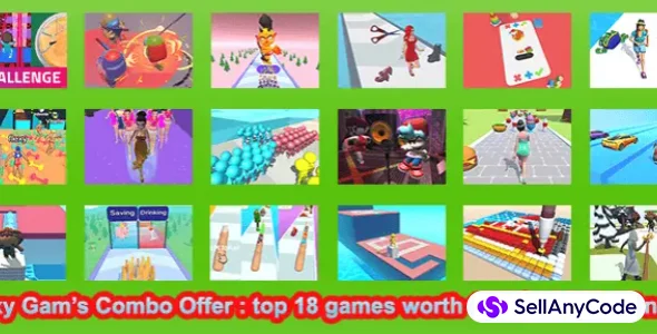 Flexy Gam’s Super Bundle Offer 18 Top Trending Game Templates