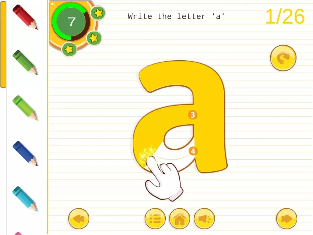 English Tracing Book — screenshot 2