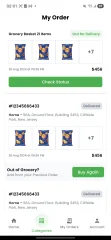 DailyBasket - Grocery Delivery Flutter Application