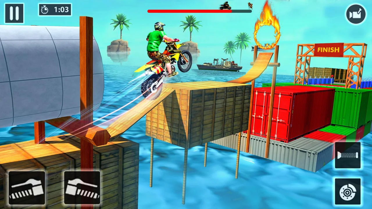 Tricky Bike Stunt Bike Games — screenshot 4