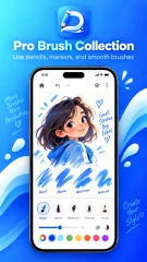 Draw Color Art Pro App for iOS and Android (Flutter)