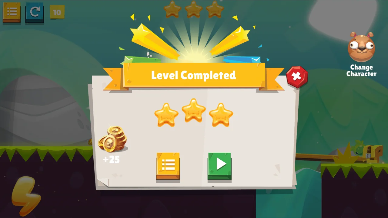 Bounce & Roll! – Physics Puzzle Game — screenshot 4