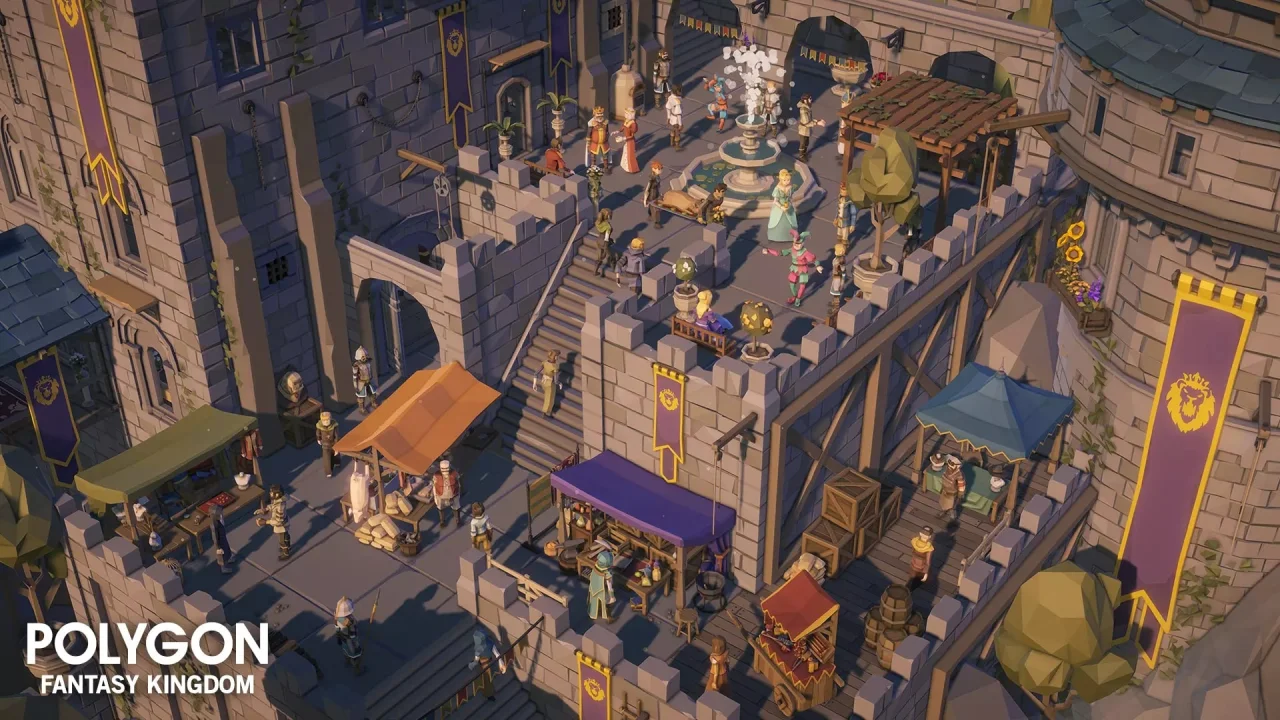 POLYGON Fantasy Kingdom - Low Poly 3D Art by Synty — screenshot 10