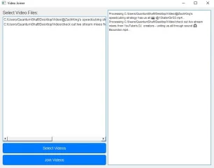 Unlimited Batch Video Joiner