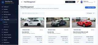 DriveFlow Pro - Driving School Management System