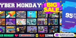 CyberMonday GamePolygon Super Bundle: 25 AAA Hypercasual Games