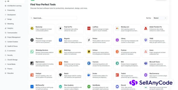 Uno Directory - AI Powered Directory Template