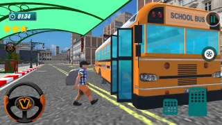 Kids School Bus Simulator 3D