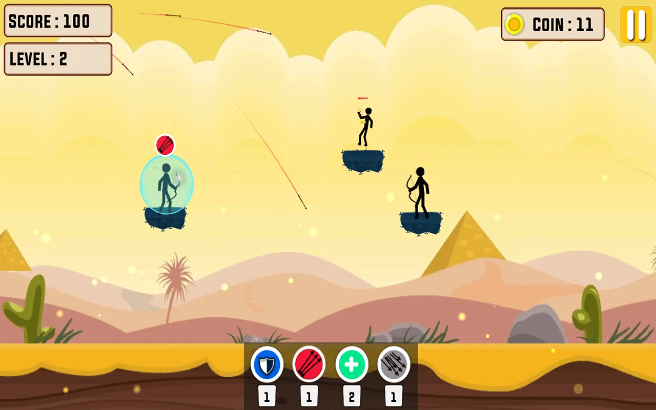 Archery Hit - Stickman Bow Fight — screenshot 3