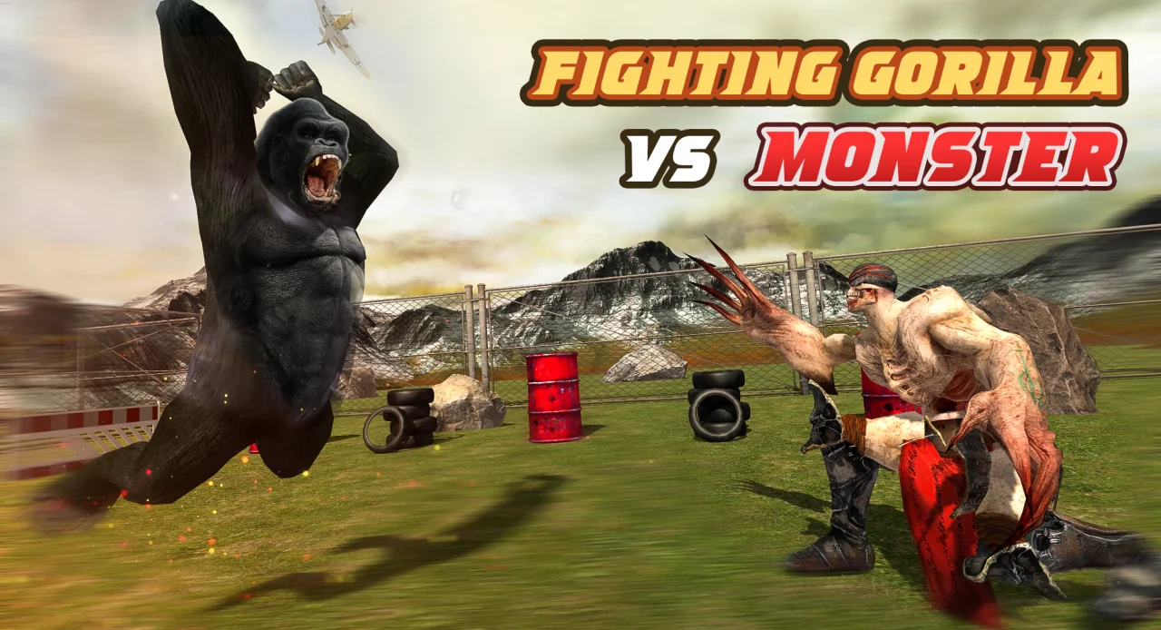 Fighting Gorilla vs Monster — screenshot 1