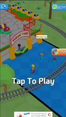 Awesome Park Idle Game 3D Unity Source Code