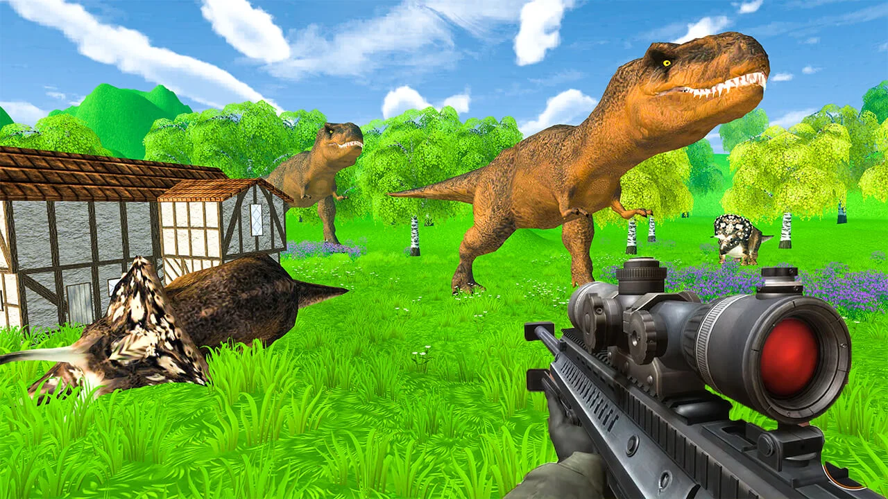 Dinosaur Hunting Game 2019 – Dino Attack 3D — screenshot 2