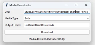 YouTube Media and Sound Downloader.