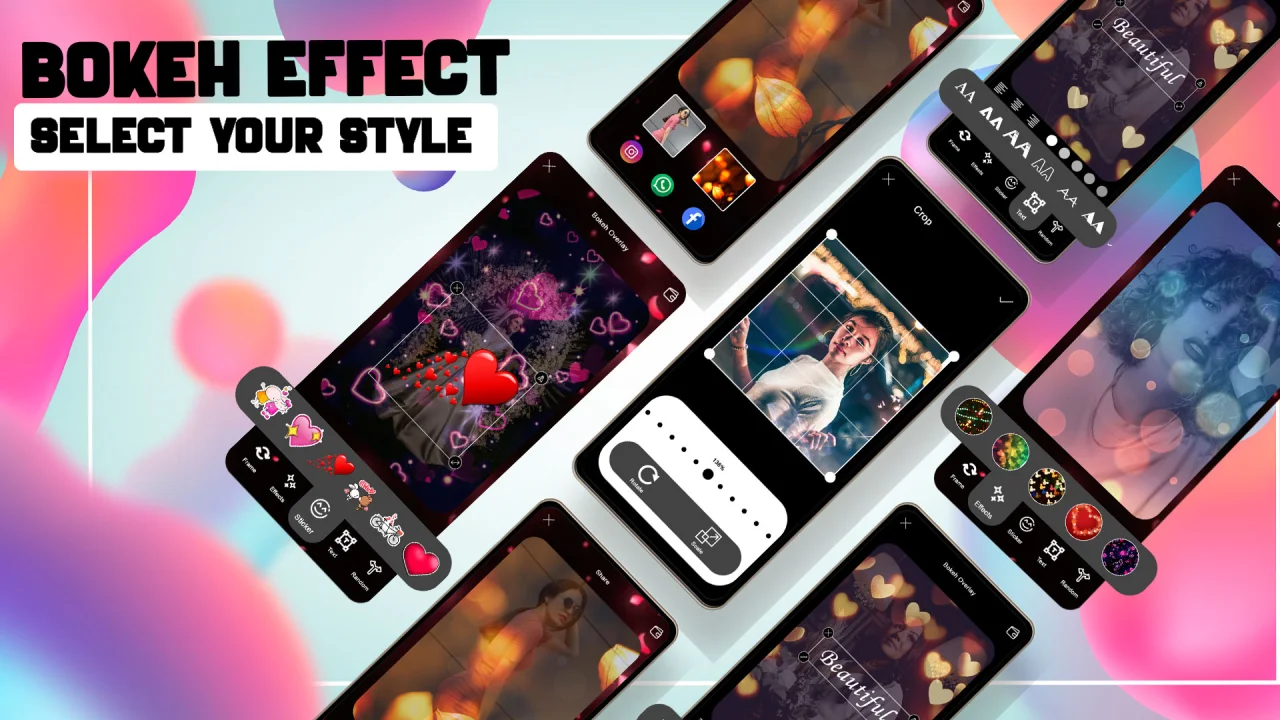 DSLR Image Bokeh Effects Photo Maker - Bokeh Photo Editor, Bokeh Camera Effect — screenshot 2