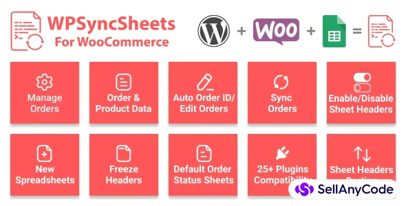 WooCommerce Google Spreadsheet Addon - (Import / Export)